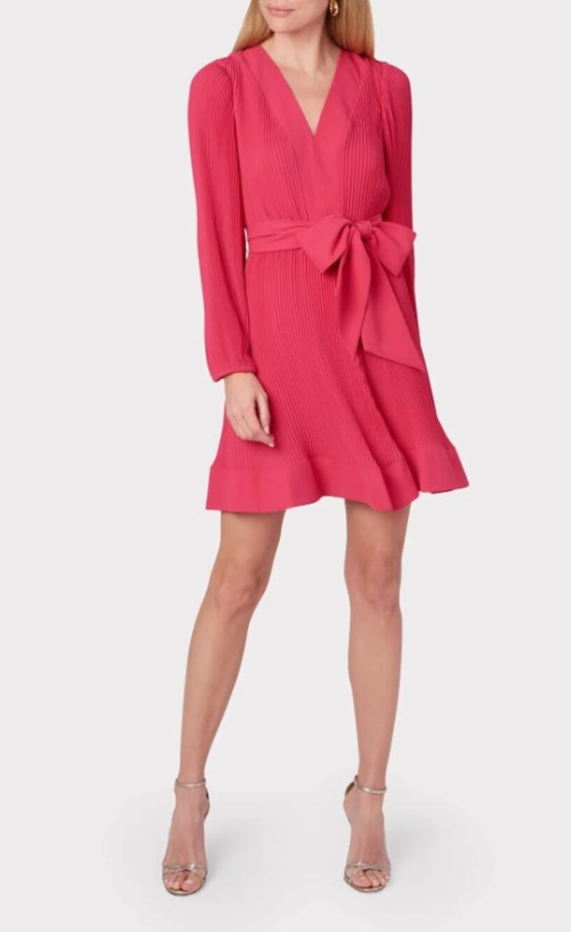 Milly Liv Pleated Mini Dress size 2